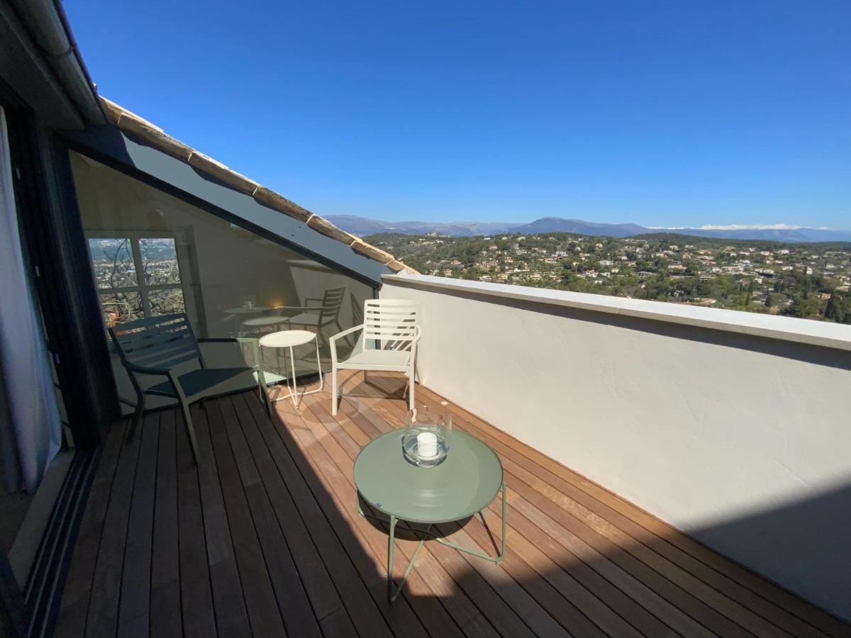 Mougins Collection - Magnifique Maison Au Coeur Du Vieux Village De Mougins, Vue Sur Les Alpes Du Sud Ngoại thất bức ảnh