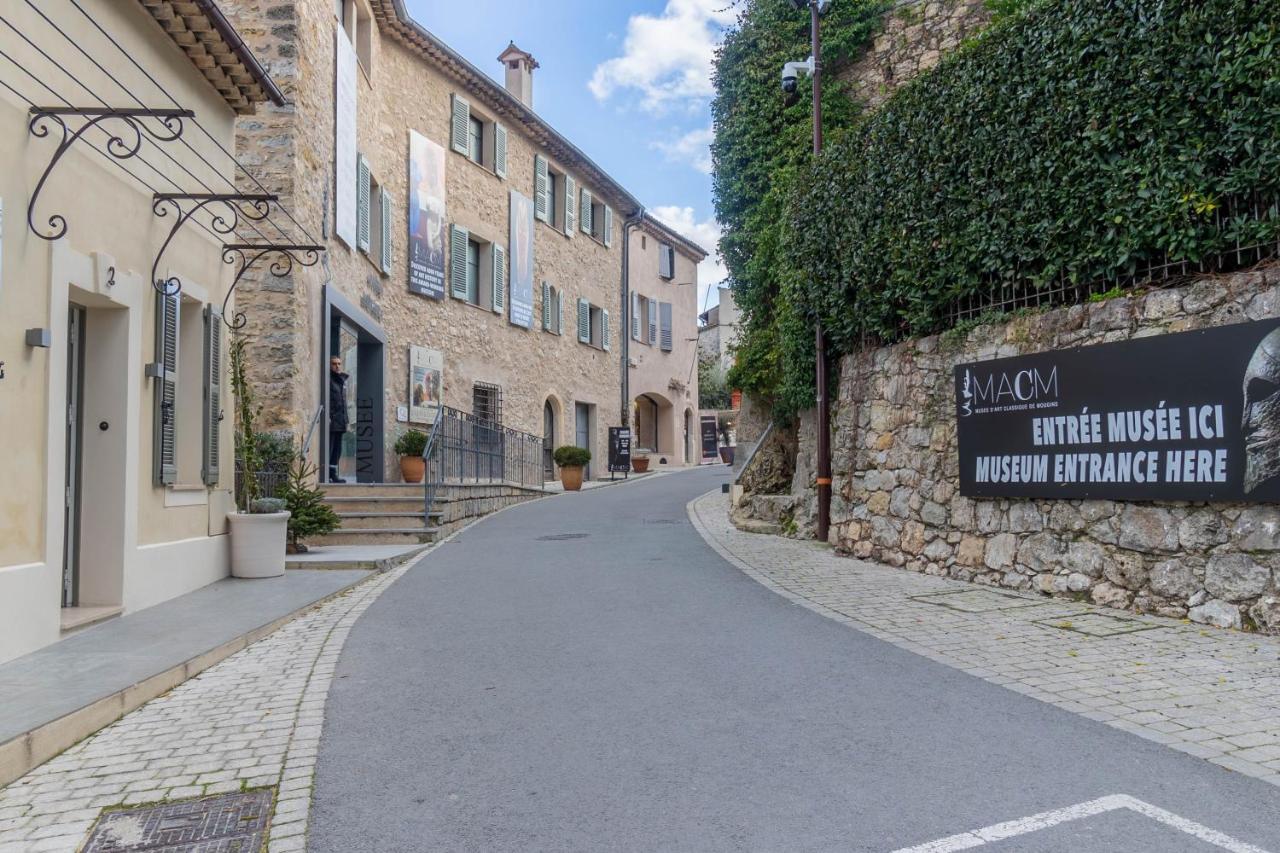 Mougins Collection - Magnifique Maison Au Coeur Du Vieux Village De Mougins, Vue Sur Les Alpes Du Sud Ngoại thất bức ảnh